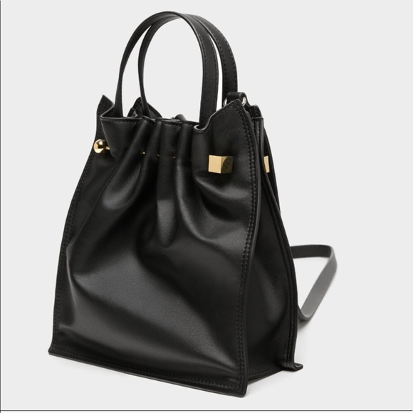 Zara black bucket bag - Picture 5 of 5